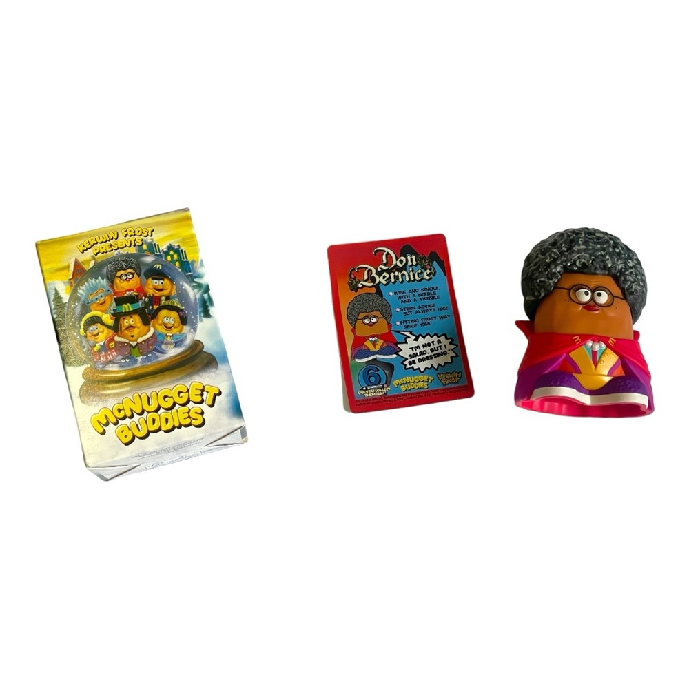 McDonaldโs McNugget Buddies Don Bernice Figurine